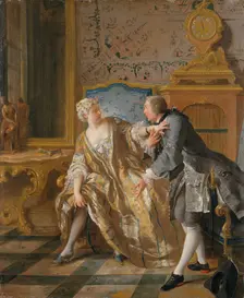 The Garter, 1724. Creator: Jean Francois de Troy