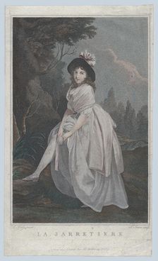 The Garter, ca. 1810. Creator: Salvatore Tresca