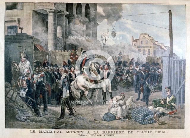 'The Gate at Clichy during the Defence of Paris, 30th March 1814', (1904). Creator: Unknown.