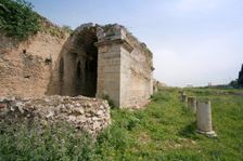 The gate at Bulla Regia, Tunisia. Creator: Samuel Magal