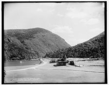 The Gate from the Crawford House, Crawford Notch, White Mountains, c1900. Creator: Unknown