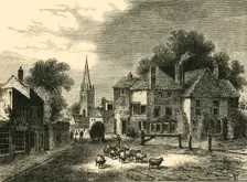 The Gate-House, Highgate, in 1820 (c1876). Creator: Unknown