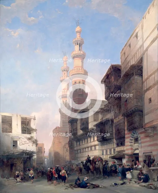 'The Gate of Metawalea', 1843. Artist: David Roberts