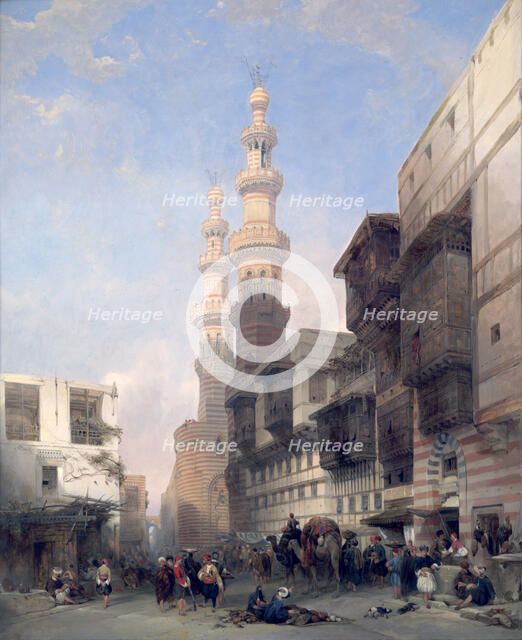 'The Gate of Metawalea', 1843. Artist: David Roberts