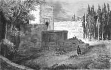 The gate of the Alhambra; Notes on Spain 1875. Creator: Unknown