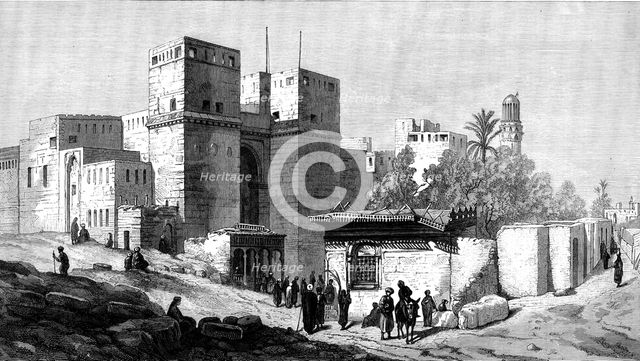 "The Gate of Victory, Cairo", by F. Dillon, in the Dudley Gallery, 1871. Creator: Unknown.