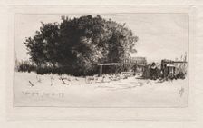 The Gate, Schleissheim, 1879. Creator: Otto H. Bacher (American, 1856-1909)