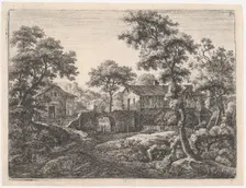 The Gateway, 17th century. Creator: Anthonie Waterloo
