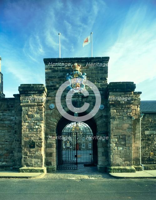 The Gateway to Berwick Barracks, Berwick-upon-Tweed, Northumberland, 1985. Artist: Unknown