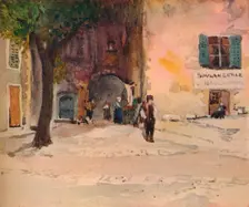 The Gateway, Tourettes, Provence c1899. Artist: Edward Millington Synge