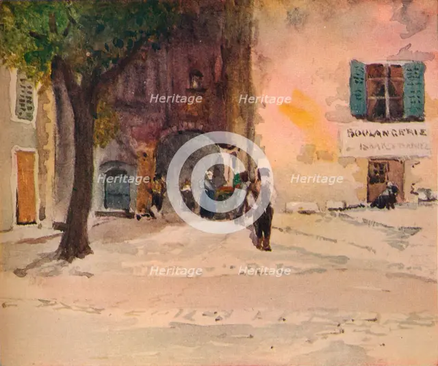 'The Gateway, Tourettes, Provence', c1899. Artist: Edward Millington Synge.