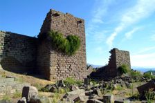 The gates of Assos, Turkey. Creator: Samuel Magal