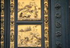 The Gates of Paradise, Baptistry, Florence, Italy, 1425-1452. Artist: Lorenzo Ghiberti