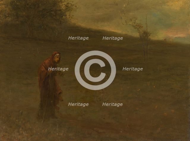 The Gatherer of Simples, c. 1880. Creator: George Fuller.