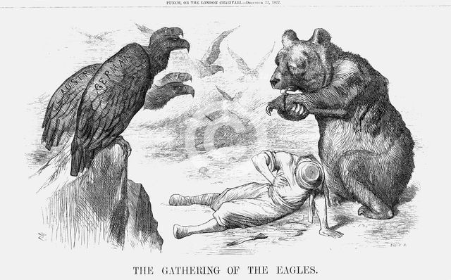'The Gathering of the Eagles', 1877. Creator: Joseph Swain.
