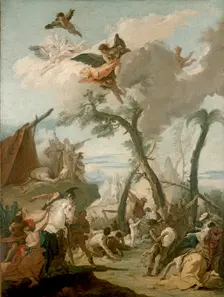 The Gathering of Manna, 17th century