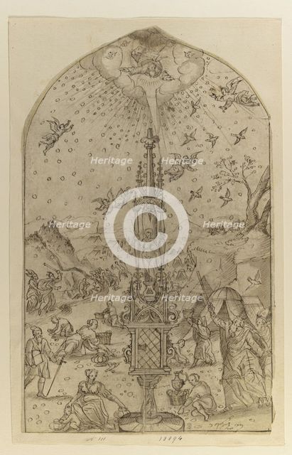 The Gathering of Manna, End of 16th cen.