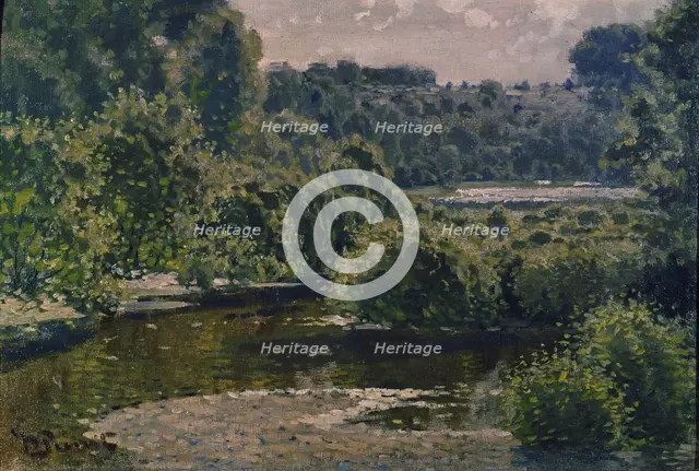 The Gauja, c. 1913. Artist: Purvitis, Vilhelms (1872-1945)