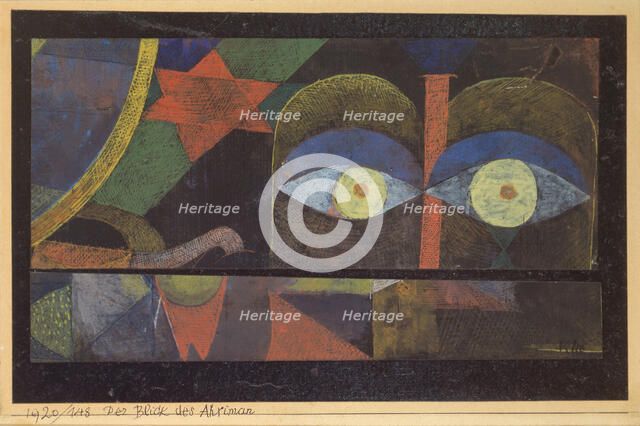 The Gaze of Ahriman, 1920.