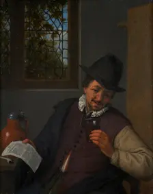 The Gazette, 1680. Creator: Adriaen van Ostade