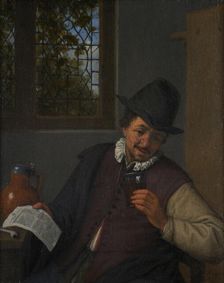 The Gazette, 1680. Creator: Adriaen van Ostade