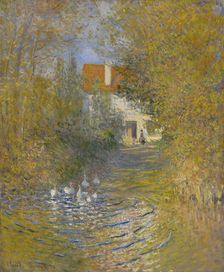 The Geese, 1874. Creator: Claude Monet