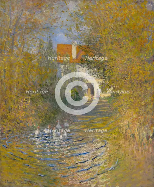 The Geese, 1874. Creator: Claude Monet.