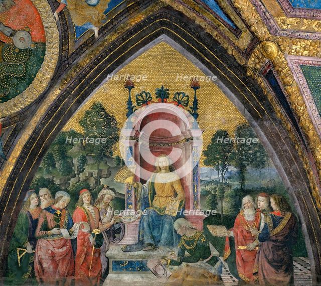 The Geometry , 1492-1494. Creator: Pinturicchio, Bernardino (1454-1513).