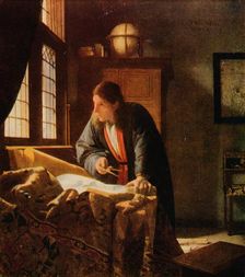 The Geographer 1669, (1911). Artist: Jan Vermeer