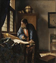 The Geographer, 1669. Creator: Jan Vermeer
