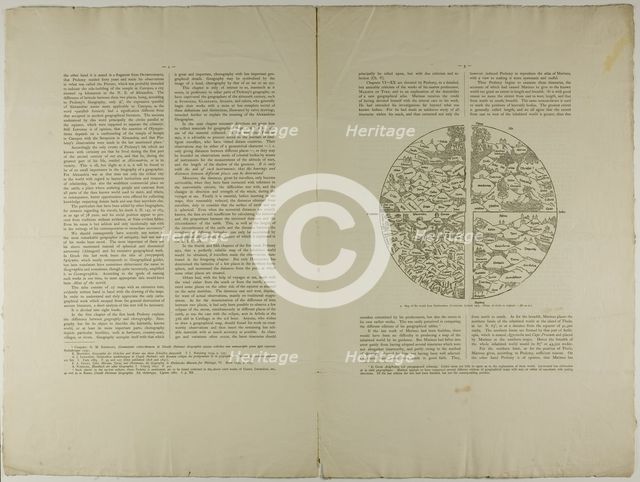 The Geographical Atlas of Ptolemy, 1889. Creator: Unknown.