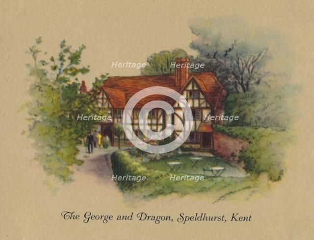 'The George and Dragon, Speldhurst, Kent', 1939. Artist: Unknown.