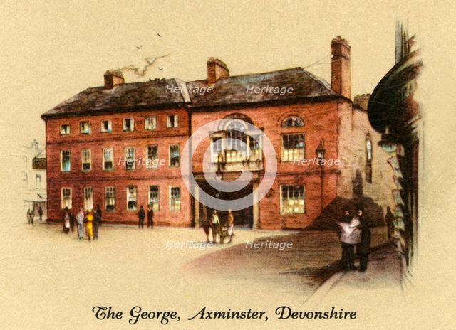 'The George, Axminster, Devonshire', 1936.   Creator: Unknown.