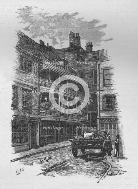 'The George Inn, Borough', 1890. Artist: Unknown.