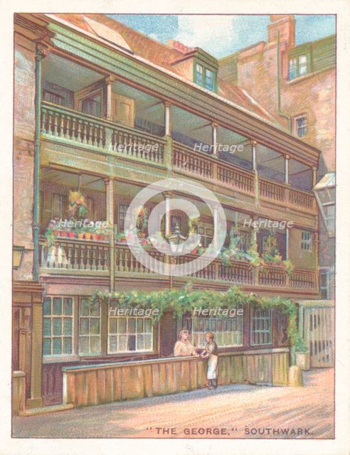 The George, Southwark', 1929. Artist: Unknown.