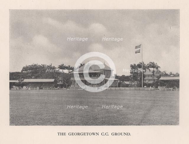 The Georgetown Cricket Club Ground, British Guiana, 1910 (1912). Artist: Unknown.