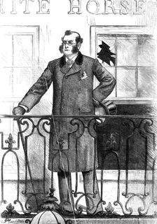 The General Election: the unpopular candidate, 1880. Creator: Unknown