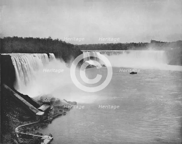 'The General Outline of Niagara', 19th century. Artist: Unknown.