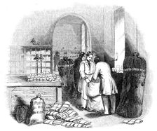 The General Post-Office; Packing the Indian Mail, 1844. Creator: Unknown