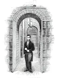 The General Post-Office; The Money-Order Vaults, 1844. Creator: Unknown
