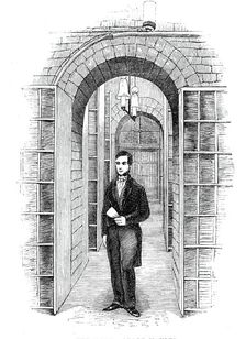 The General Post-Office; The Money-Order Vaults, 1844. Creator: Unknown