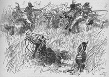 The General's Horse Fell Into A Ditch 1896, (1902). Artist: Gordon Frederick Browne