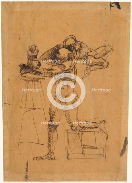 The Genius of the Sculptor, c. 1880-1883. Creator: Auguste Rodin (French, 1840-1917).