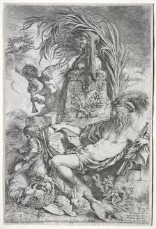 The Genius of Castiglione, 1648. Creator: Giovanni Benedetto Castiglione (Italian, 1609-1664)