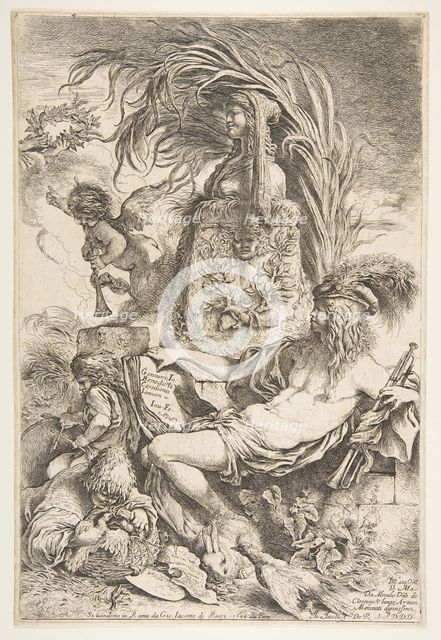 The Genius of Castiglione, ca. 1645-47 (published 1648). Creator: Giovanni Benedetto Castiglione.
