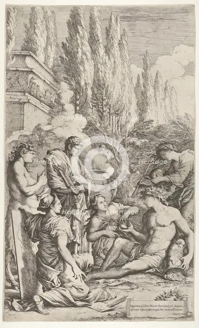 The Genius of Salvator Rosa, ca. 1662. Creator: Salvator Rosa.