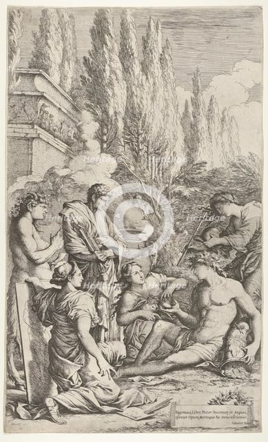 The Genius of Salvator Rosa, ca. 1662. Creator: Salvator Rosa.
