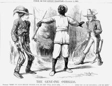 The Genu-ine Othello 1861. Creator: Unknown