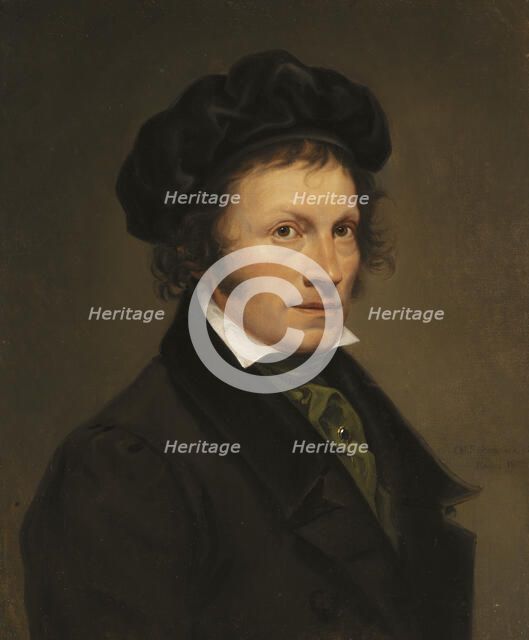 The German Artist Franz Riepenhausen, 1828. Creator: Olaf Johan Sodermark.