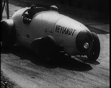 The German Built Heylandt Rocket Propelled Car, 1931. Creator: British Pathe Ltd